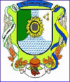 coat of arms Bilokurakyne district
