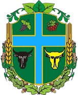 Wappen Nowoselyzkyj Bezirk
