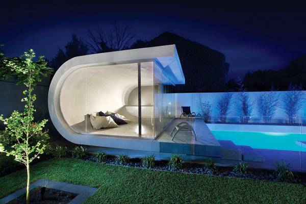 Interesting design of the house in Melbourne